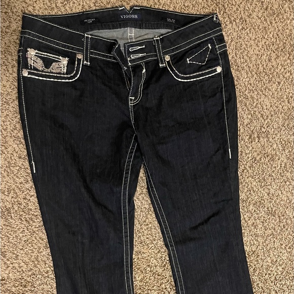 VIGOSS FLARE THE CHELSEA FIT Jeans (SIZE 13/14) - Picture 4 of 6